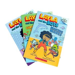 (3) Layla & the Bots Book Bundle Branches Like New